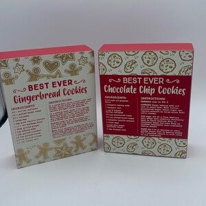 Best ever Chocolate Chip & Gingerbread Cookies recipe wood signs by Kathy decor